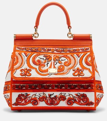 Sac à main Sicily Medium à broderie | Dolce&Gabbana