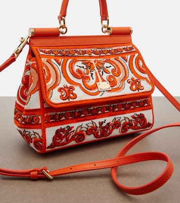 Sac à main Sicily Medium à broderie | Dolce&Gabbana