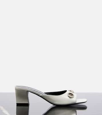 Signora Horsebit leather mules | Gucci