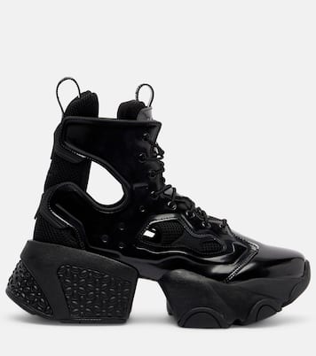 x Reebok cutout platform ankle boots | Noir Kei Ninomiya