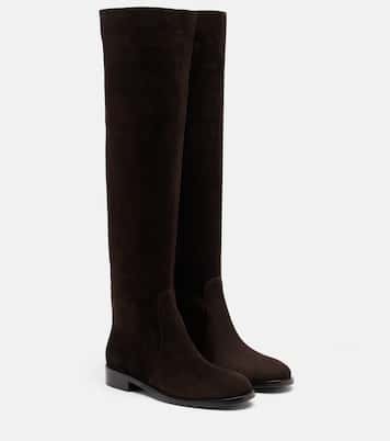 Zayne suede knee-high boots | Gianvito Rossi