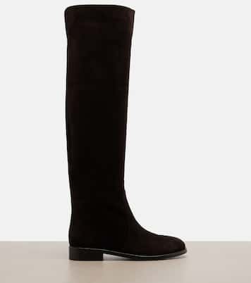 Zayne suede knee-high boots | Gianvito Rossi