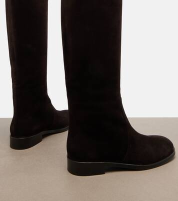 Zayne suede knee-high boots | Gianvito Rossi