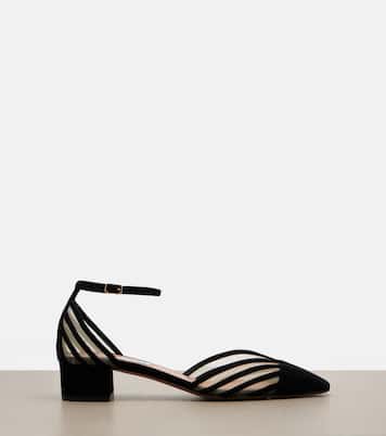 Escarpins Alana en daim | Aquazzura