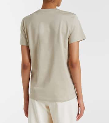 T-shirt Monogram en coton | Max Mara