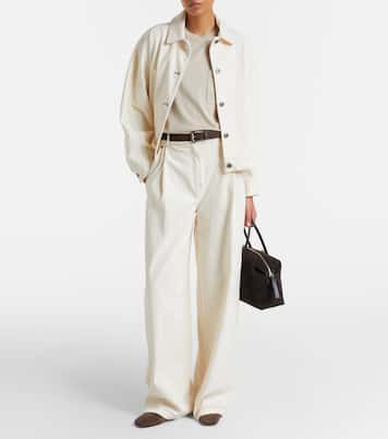 T-shirt Monogram en coton | Max Mara