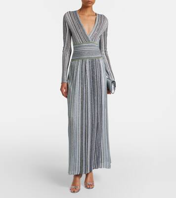Midikleid aus Lamé | Missoni