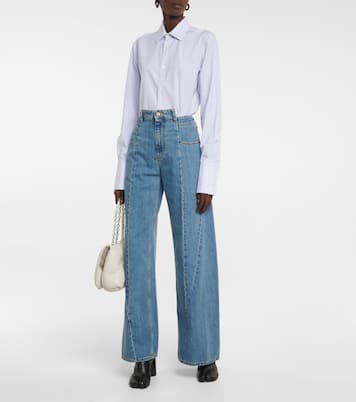 High-Rise Wide-Leg Jeans | Maison Margiela