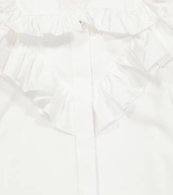 Cotton poplin shirt | Monnalisa