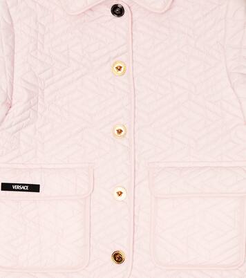 La Greca quilted jacket | Versace Kids
