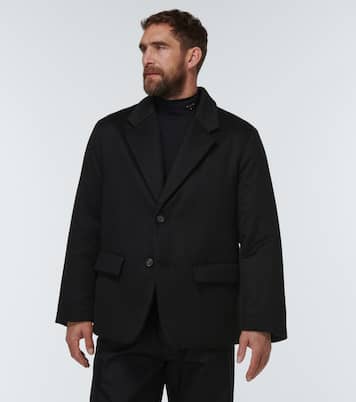 Blazer oversize en cachemire | Prada