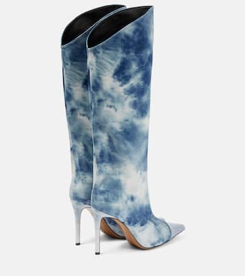 Stiefel aus Denim | Alexandre Vauthier