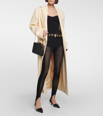 Lace stirrup leggings | Khaite