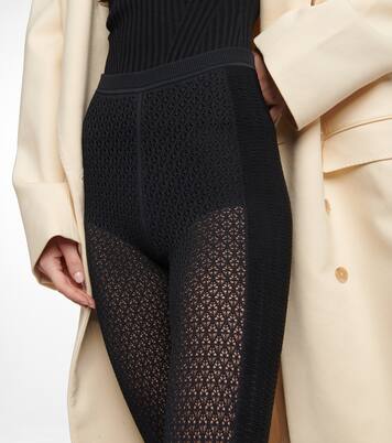 Lace stirrup leggings | Khaite