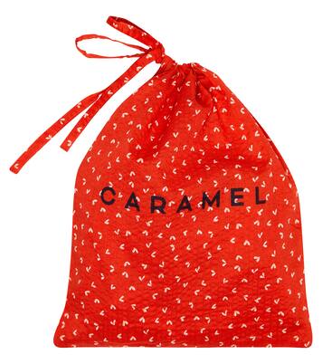 Baby Set Lavendula aus Playsuit und Mütze | Caramel