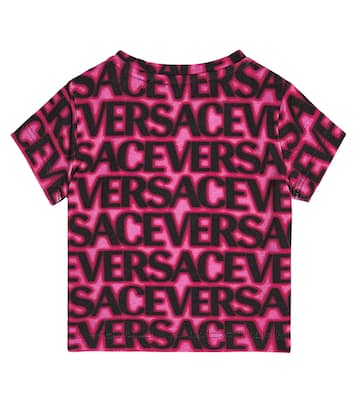 Bebé - camiseta en mezcla de algodón | Versace Kids
