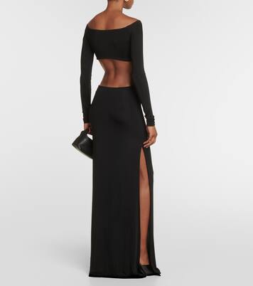 Maxikleid aus Jersey | Louisa Ballou