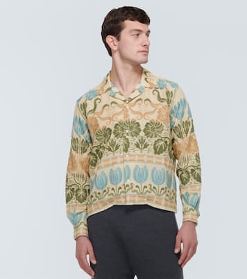 Tulipa printed cotton shirt | Bode