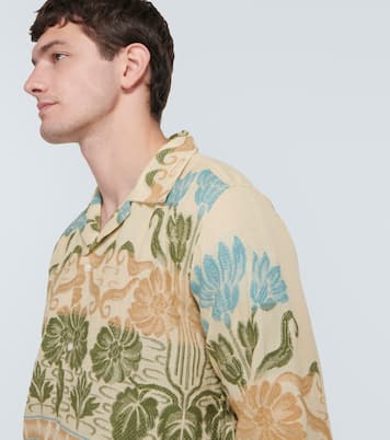 Tulipa printed cotton shirt | Bode