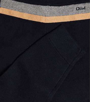 Cotton and wool sweatpants | Chloé Kids