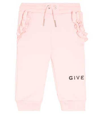 Baby 4G cotton-blend sweatpants | Givenchy Kids