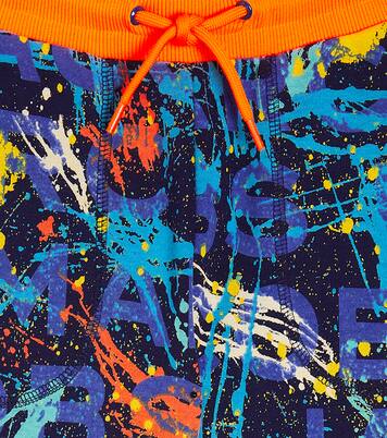 Printed cotton blend sweatpants | Marc Jacobs Kids