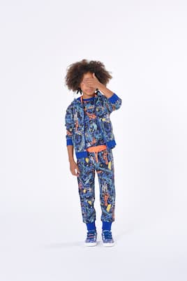 Printed cotton blend sweatpants | Marc Jacobs Kids