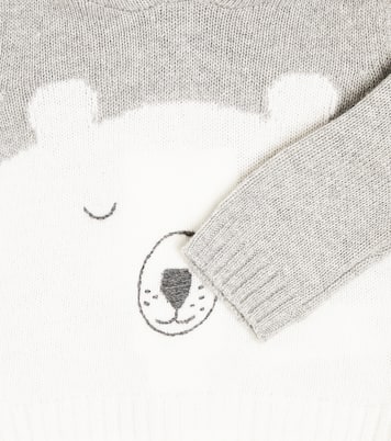 Baby Hoodie aus Wolle | Il Gufo