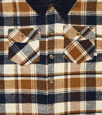 Thomas checked cotton overshirt | The New Society