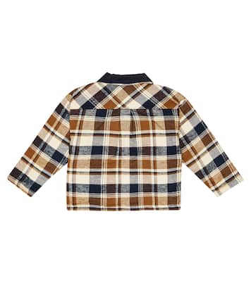 Thomas checked cotton overshirt | The New Society