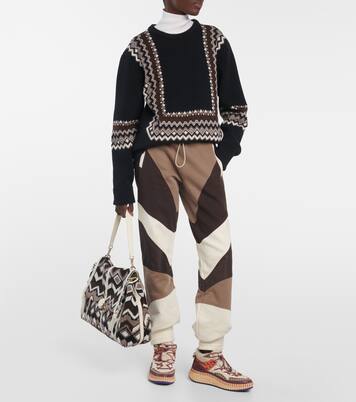 Pull en jacquard de laine mélangée | Chloé