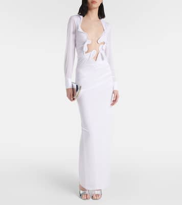 Maxikleid Venus Plunge aus Jersey | Christopher Esber