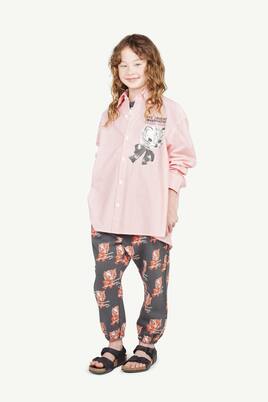 Wolf printed cotton shirt | The Animals Observatory