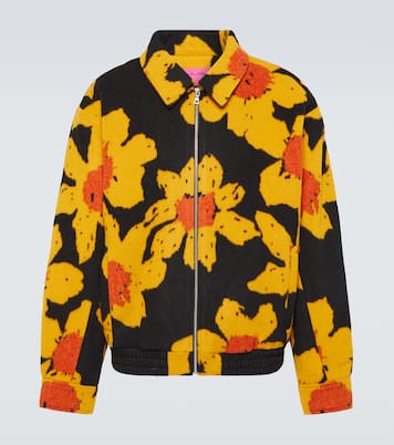 Senna wool and cashmere bomber jacket | The Elder Statesman