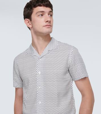 Chemise de bowling Hibbert à imprimé floral | Orlebar Brown