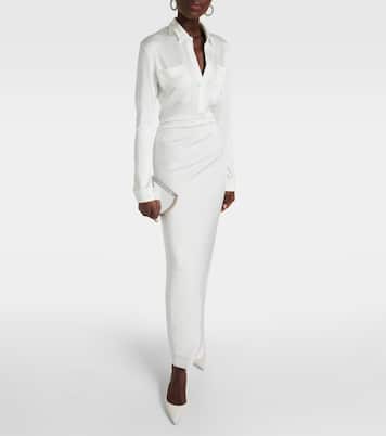 Pumps Bow Tie 50 aus Leder | Aquazzura