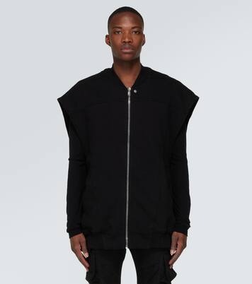 فيست من القطن الجيرسيه أوفيرسايز | Rick Owens