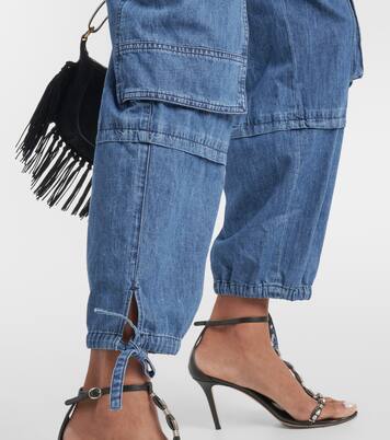 Mid-Rise-Cargohose Ivy aus Denim | Marant Etoile