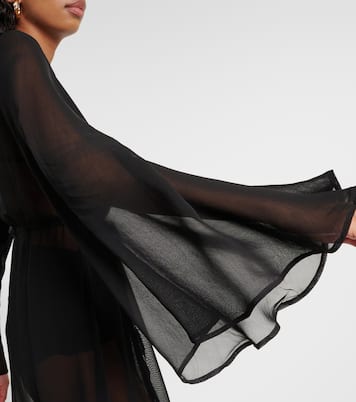 Abito lungo Betty con scollo a V | Alexandra Miro