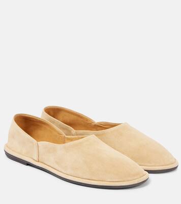 Canal suede slip-on shoes | The Row