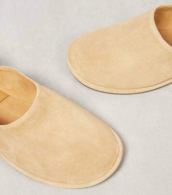 Canal suede slip-on shoes | The Row