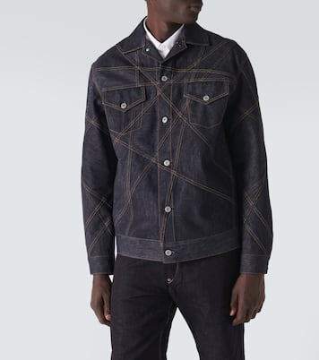 Embroidered denim jacket | Junya Watanabe