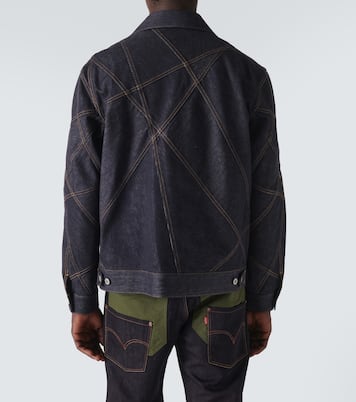 Embroidered denim jacket | Junya Watanabe