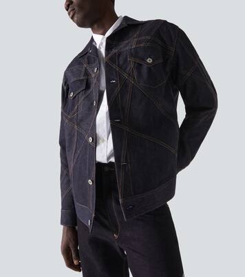 Embroidered denim jacket | Junya Watanabe