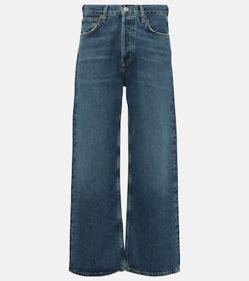Gerade High-Rise Cropped Jeans Ren | Agolde