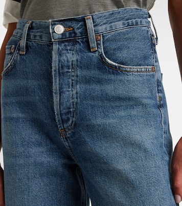 Gerade High-Rise Cropped Jeans Ren | Agolde