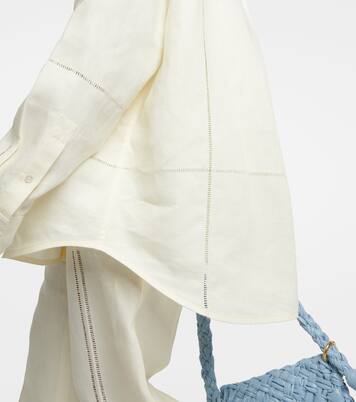 Oversized linen shirt | Bottega Veneta