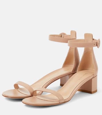 Sandalen Gaeta 45 aus Leder | Gianvito Rossi