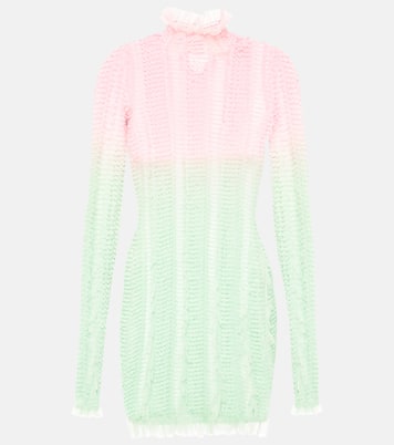 Bedrucktes Minikleid Angel mit Tüll | Roberta Einer