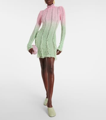 Bedrucktes Minikleid Angel mit Tüll | Roberta Einer